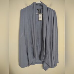 Max & Mia Blue‎ Cardigan XL Classic Casual Office Minimalist Business Casual